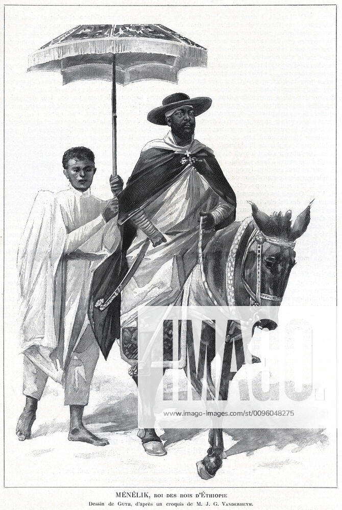 MENELIK II MENELIK II 1844 1913 King of the Kings of Ethiopia ...