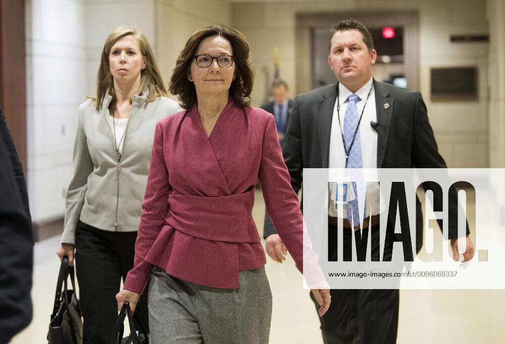 Cia Director Gina Haspel Arrives To Deliver A Briefing On Iran To