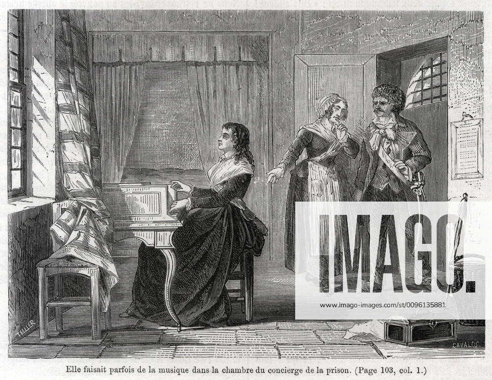 Manon ROLAND Madame ROLAND 1754 1793 sometimes made music in the prison ...