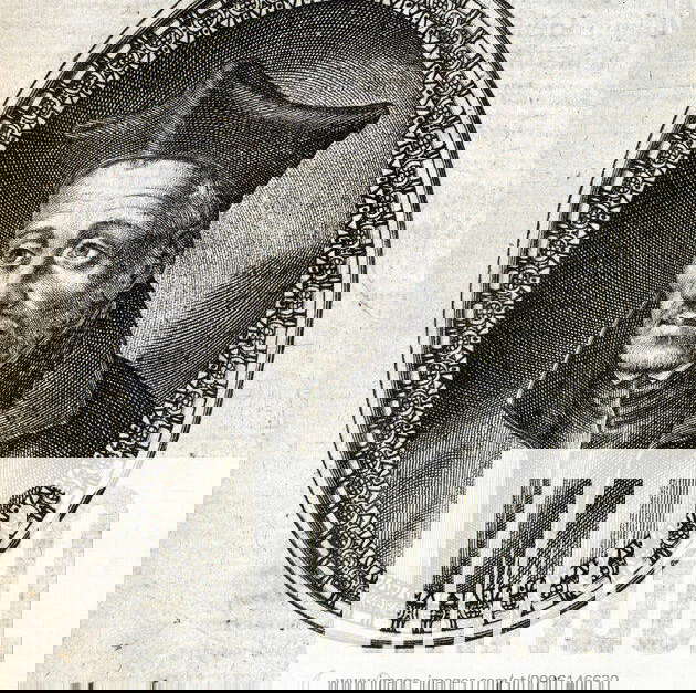 ST IGNACE DE LOYOLA Portrait de St. Ignace de LOYOLA (14911556) tire