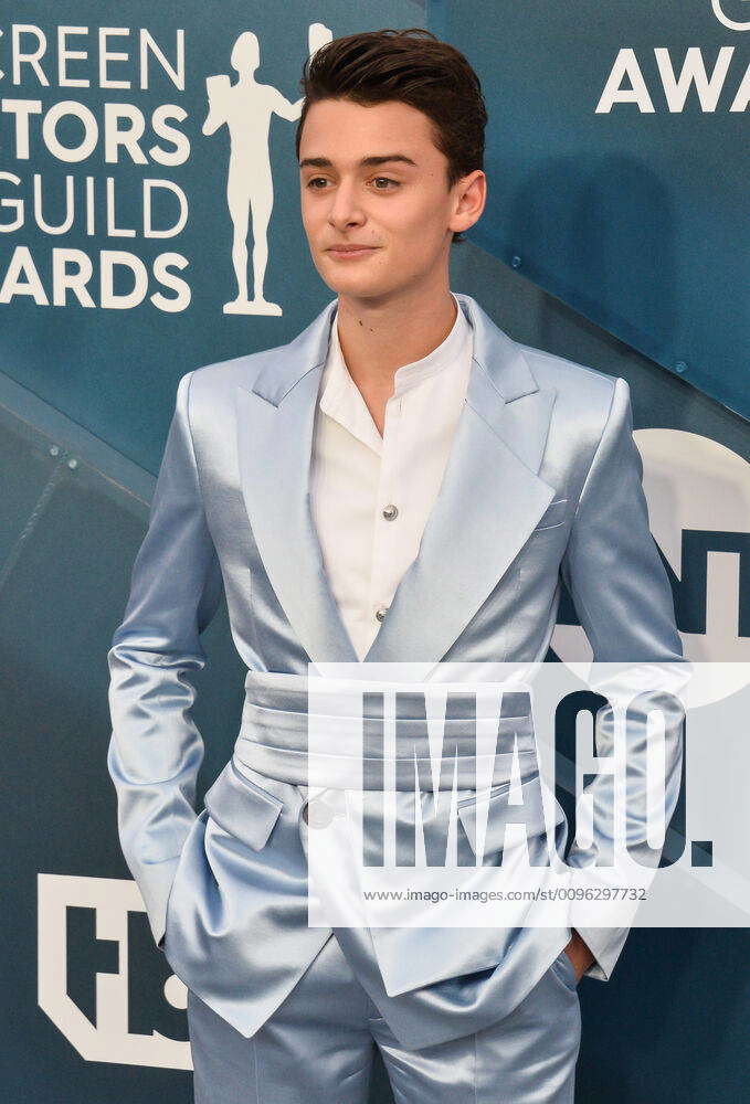 Noah Schnapp arrives for the 26th annual SAG Awards held at the Shrine ...