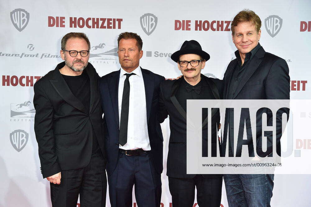 Samuel Finzi, Til Schweiger, Milan Peschel und Thomas Heinze bei der ...