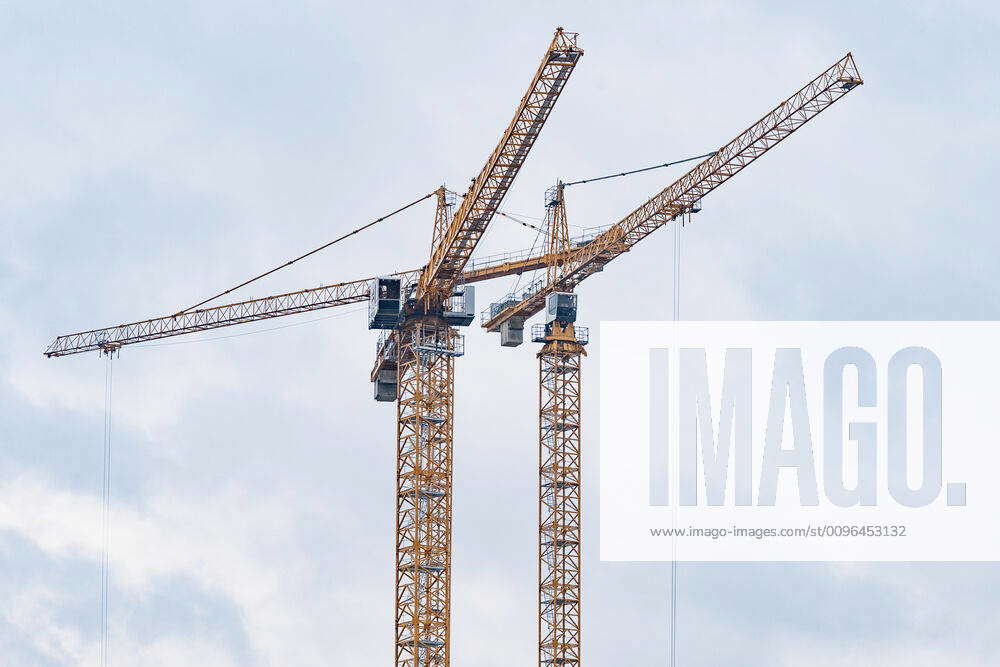 building site southern overseas quarter in HafenCity Hamburg symbol ...