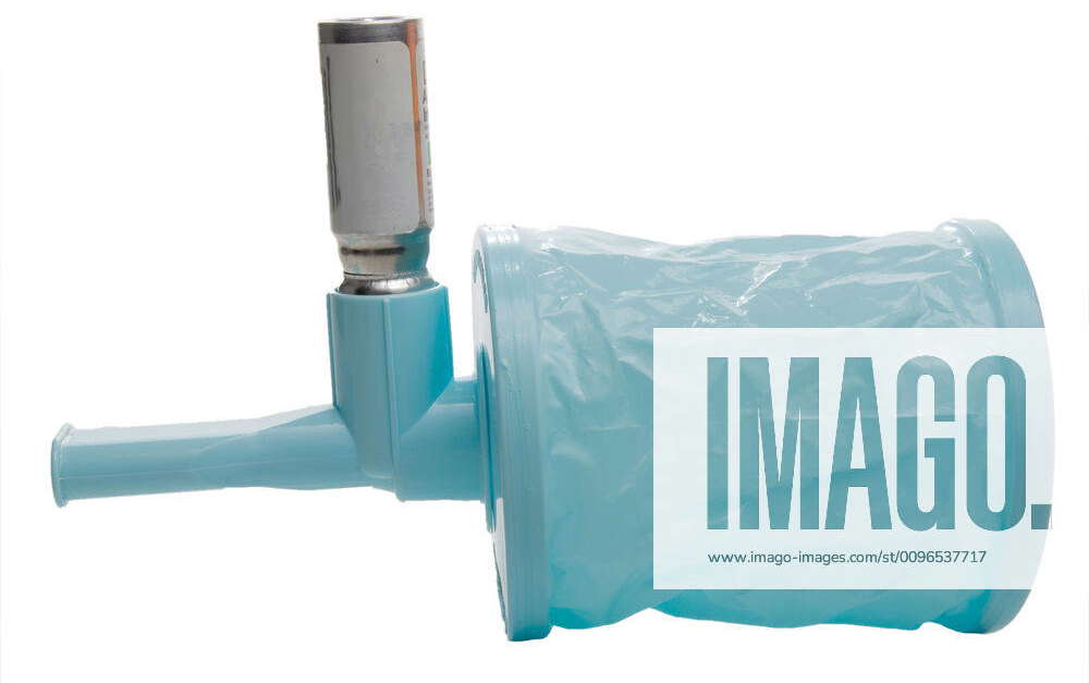 Inhaler Bag An asthma inhaler extension regulator spacer bag. Y