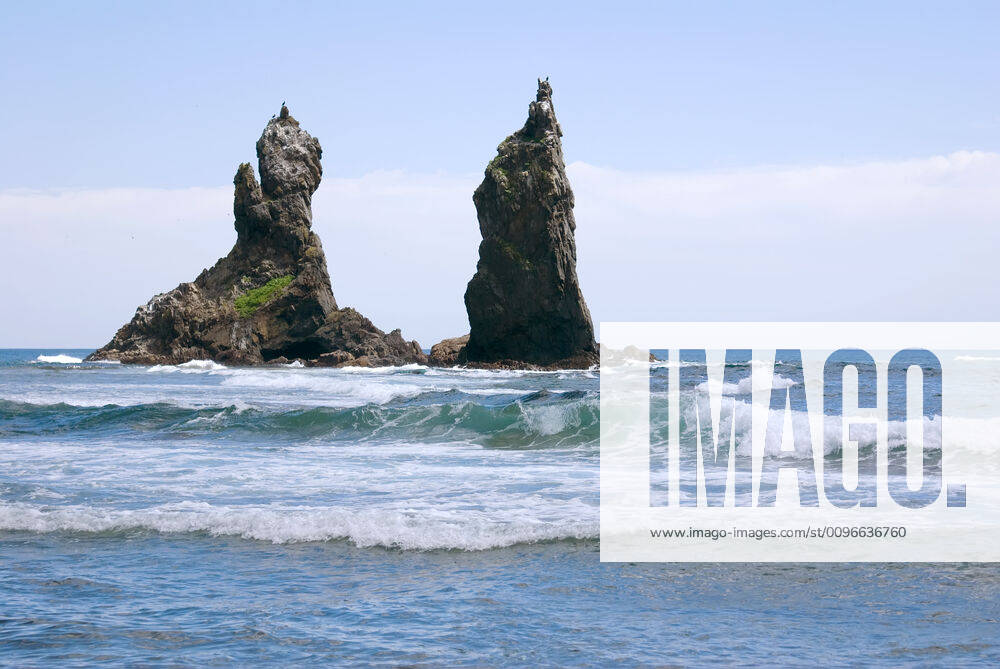 Two rocks Two rocks in Japanese sea Pacific