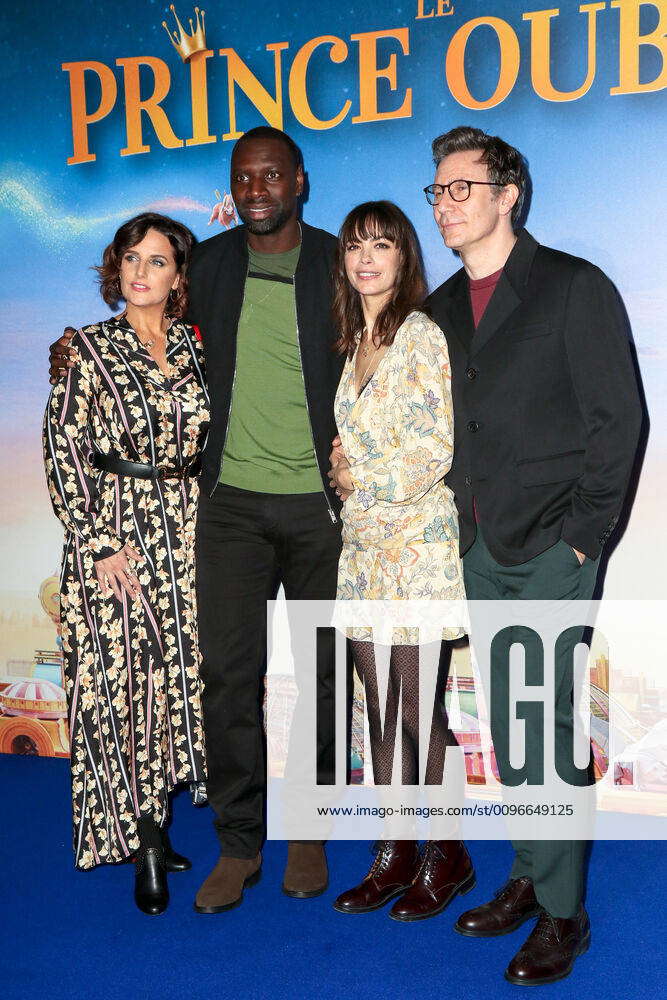 Avant-premiere du film Le Prince Oublie . Helene Sy, Omar Sy et