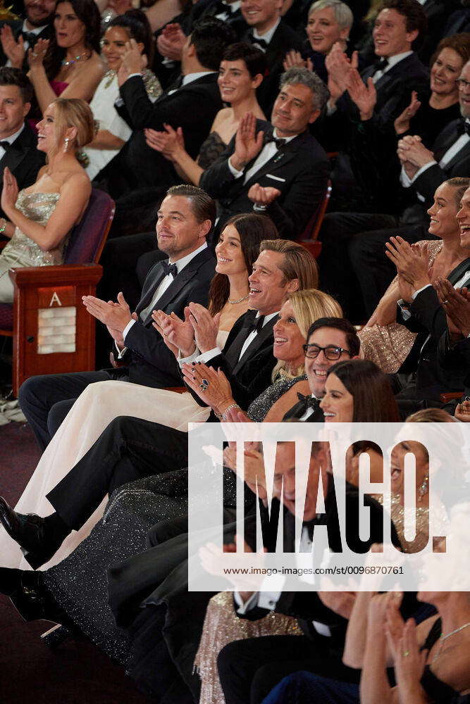 Leonardo Dicaprio, Brad Pitt, Rita Wilson, Tom Hanks During The Live Abc  Telecast Of The 92Nd