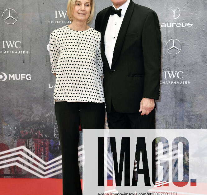 Franz Klammer and his wife Eva Klammer at the presentation of the