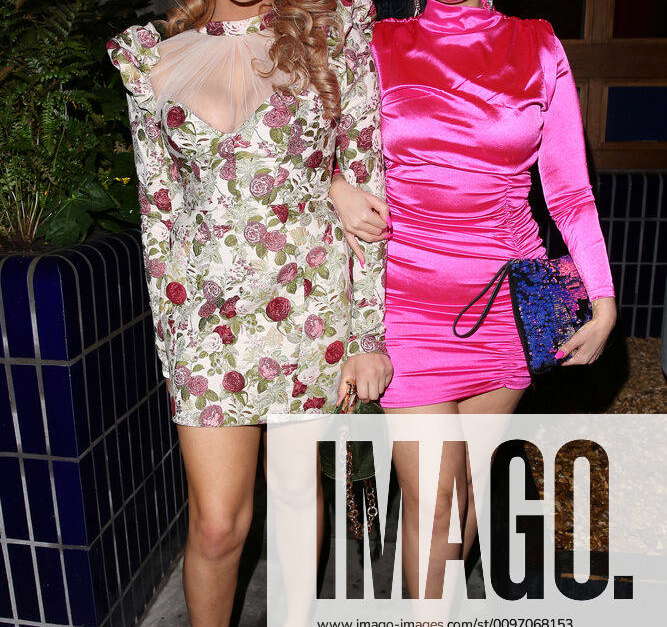 Talulah-Eve Brown and Amel Rachedi attend The Brits Sony After Party at