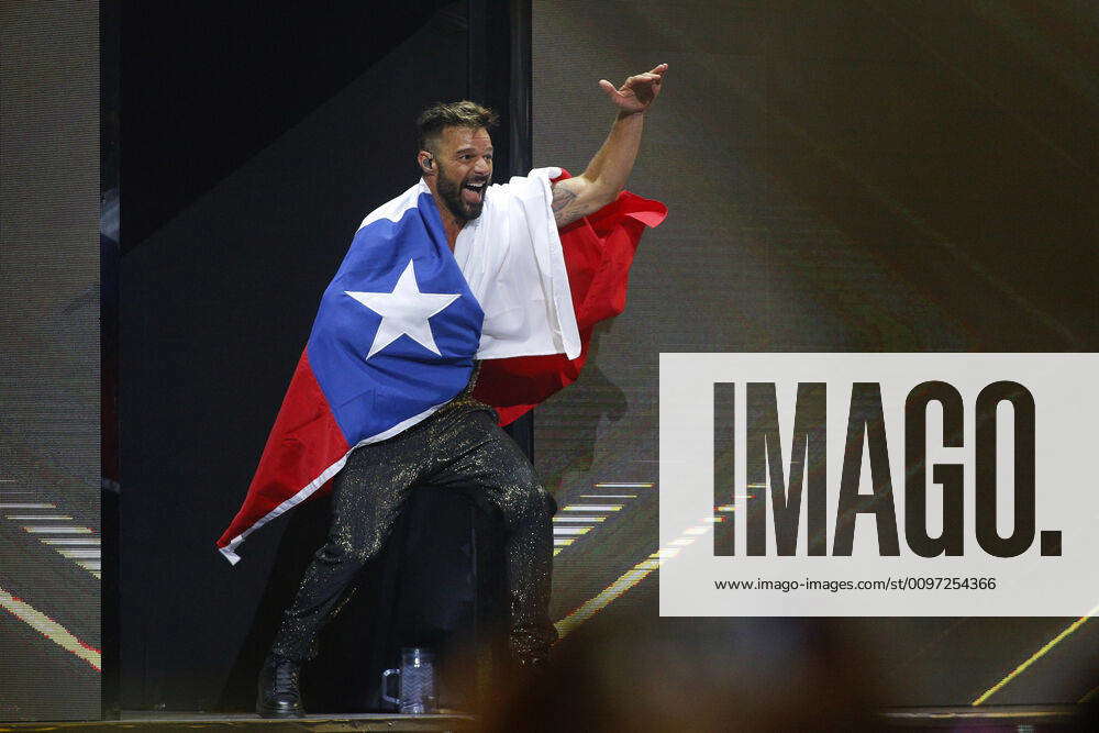 Vi A Del Mar February The Singer Ricky Martin After His Presentation At The Vi A Del Mar