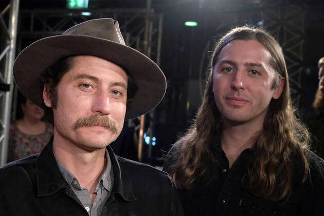 The directors Turner Ross and Bill Ross at the RadioEins Berlinale ...