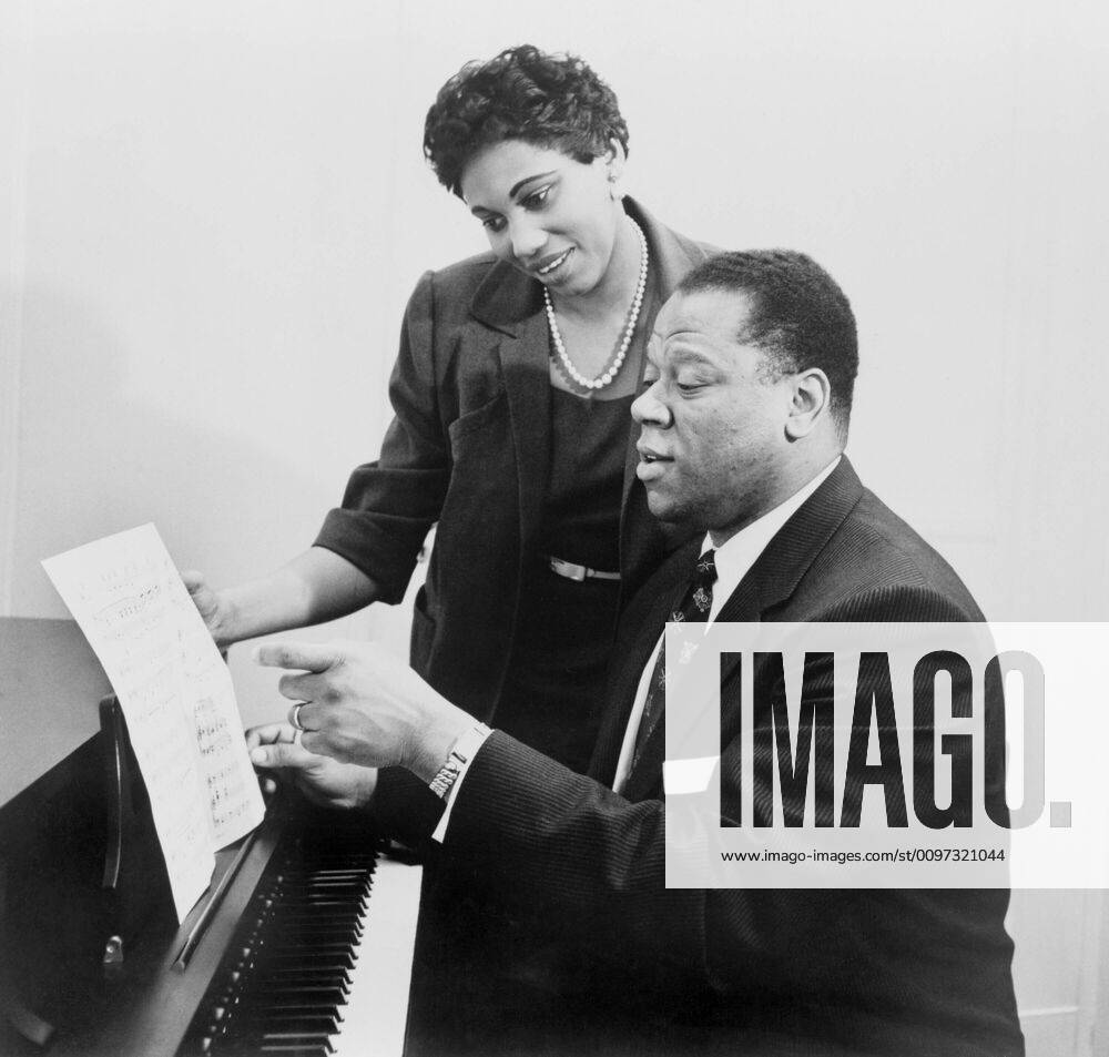 Leontyne Price (b. 1927), With Her Husband, William Warfield (1920-2002 