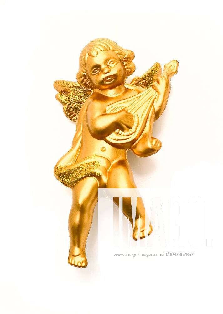 Angel Figure angel-Cupid isolated on a white background Y