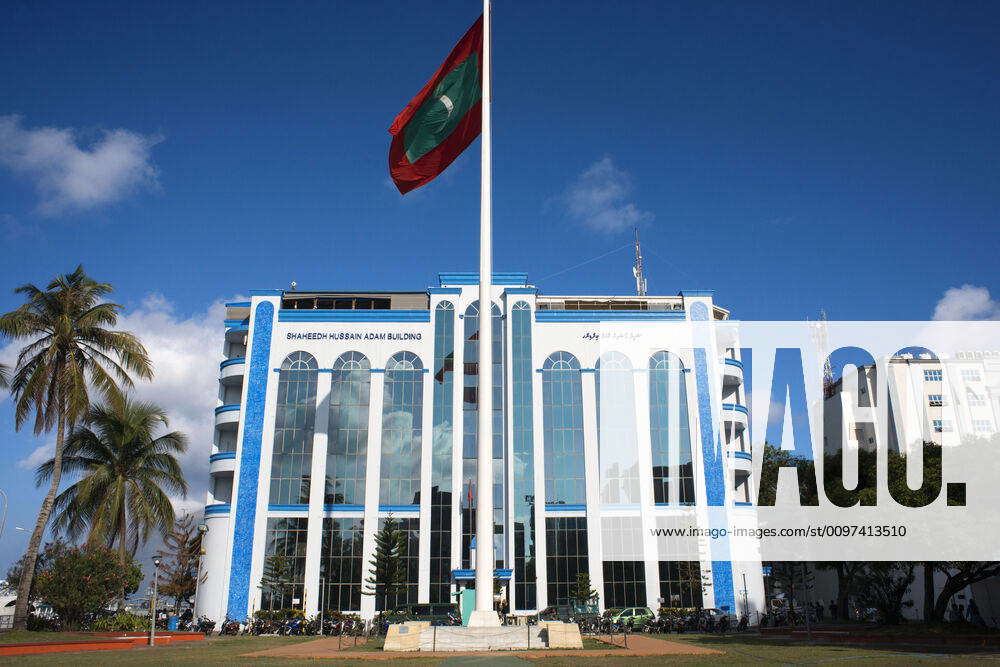 The Police Headquarters Shaheedh Hussain Adam Building In The Maldives