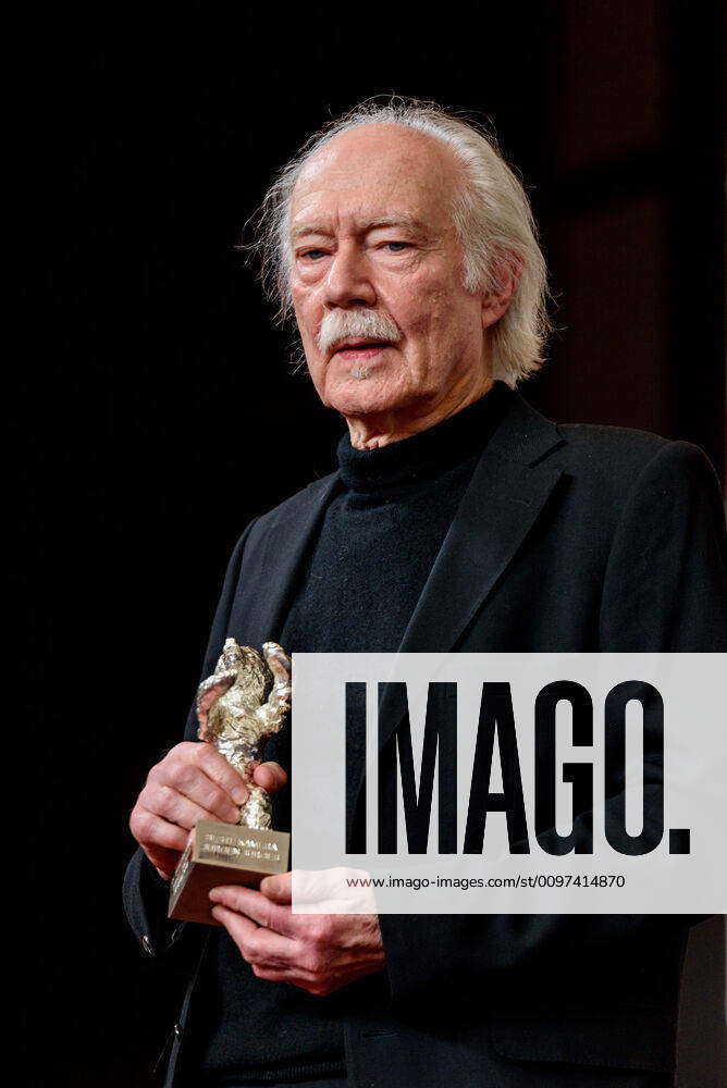 Jürgen Jürges with the award SILVER BEAR FOR A EXCELLENT ARTISTIC