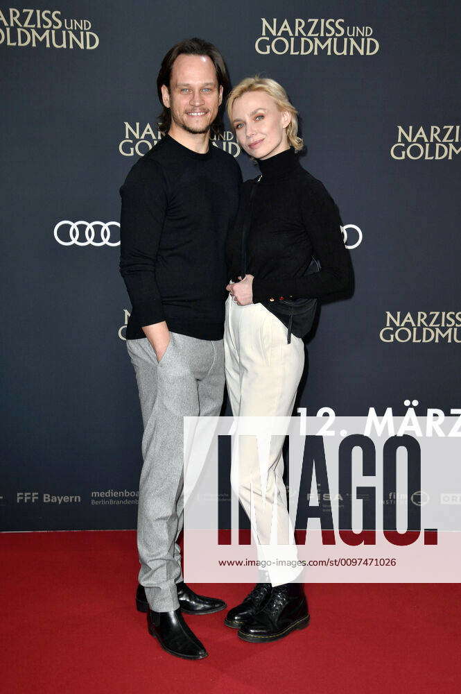 Vinzenz Kiefer With His Wife Masha Tokareva At The Premiere Of The 