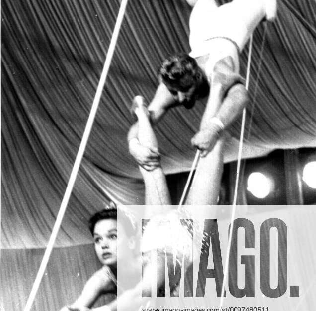 THE BIG CIRCUS, David Nelson, hanging onto Kathryn Grant (aka Kathryn ...