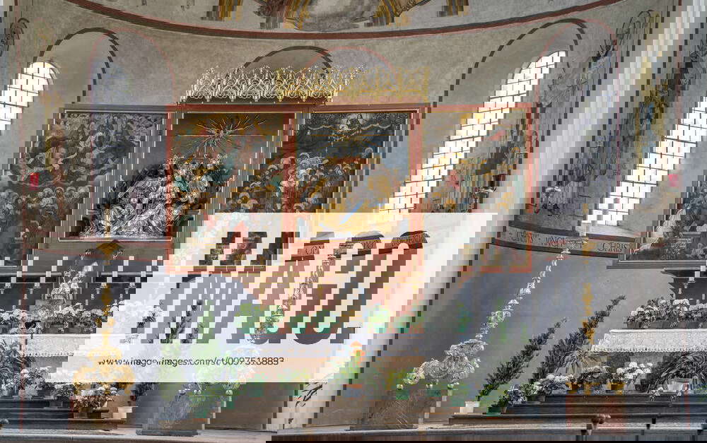 Bad Reichenhall Altar der Kirche St. Zeno, Bad Reichenhall