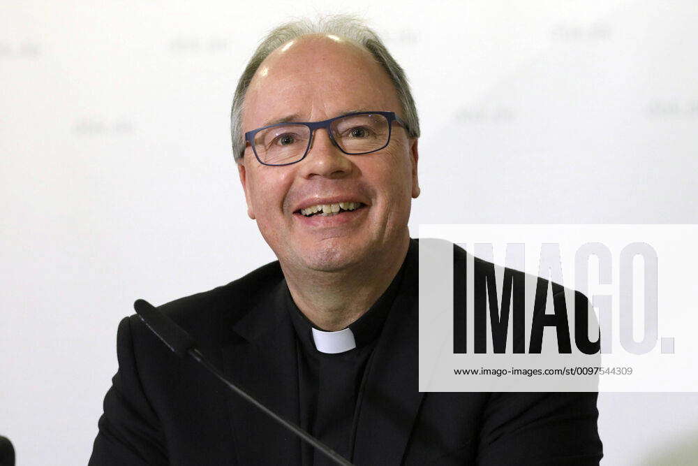 Stephan Ackermann at the closing press conference of the German Bishops ...