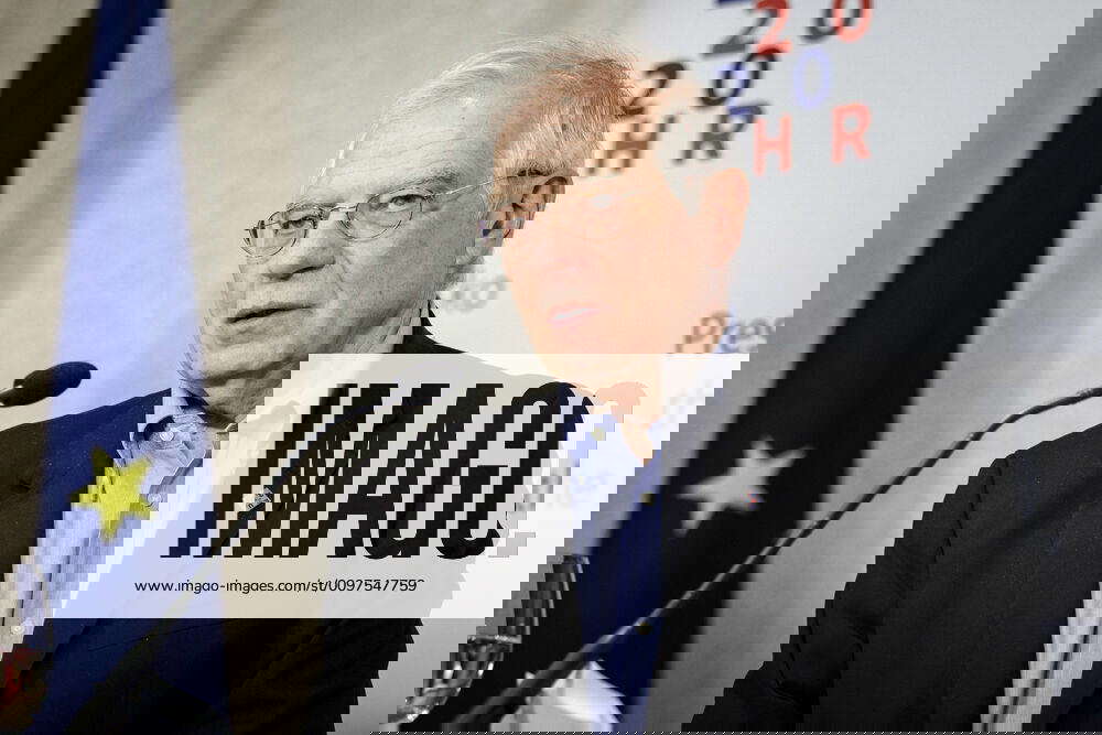 Josep Borrell, Hoher Vertreter der Europaeischen Union fuer Aussen und Sicherheitspolitik, aufgenom Josep Borrell, Hoher Vertreter der Europaeischen Union fuer Aussen und Sicherheitspolitik, aufgenom