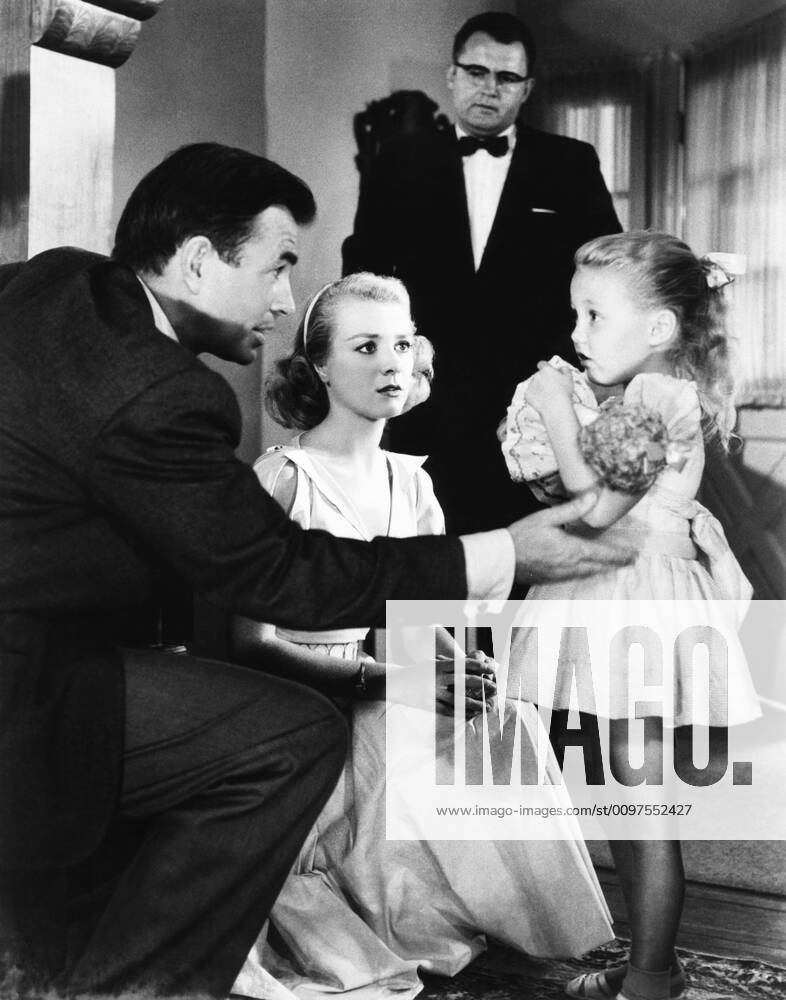 CRY TERROR!, front from left: James Mason, Inger Stevens, Terry Anne ...