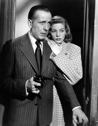 DARK PASSAGE, Humphrey Bogart, Lauren Bacall, 1947 Courtesy Everett ...