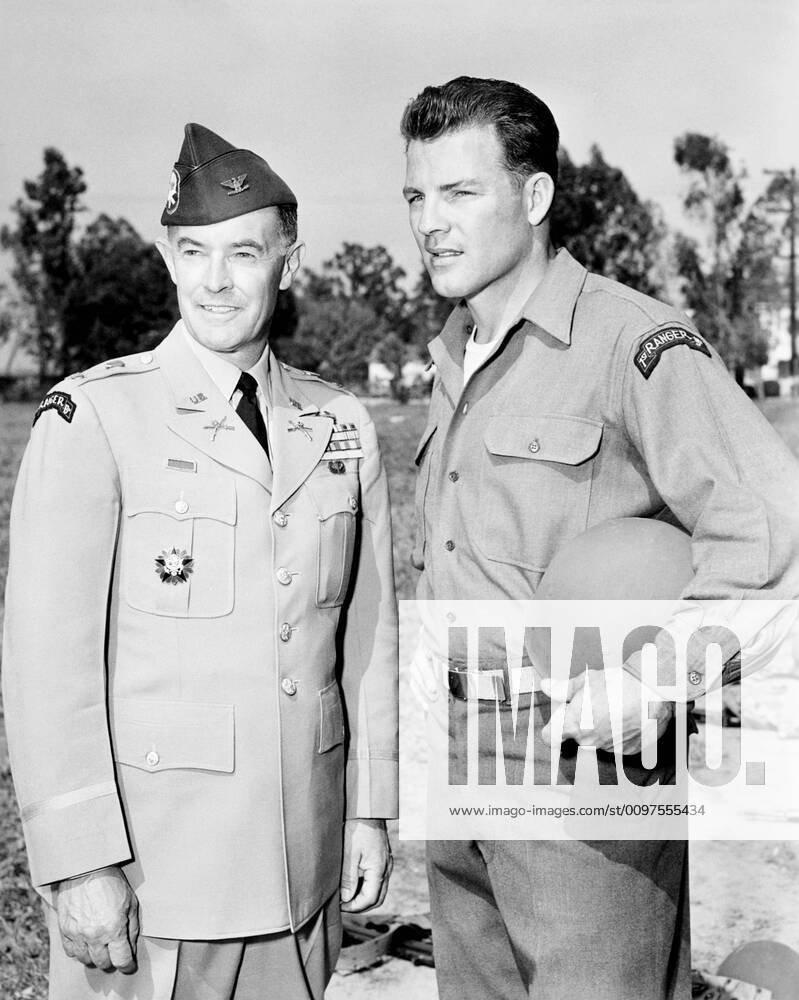 DARBY S RANGERS, from left, technical advisor Colonel Roy Murray, Frank ...