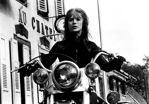 Girl On A Motorcycle Aka Naked Under Leather Alain Delon Marianne