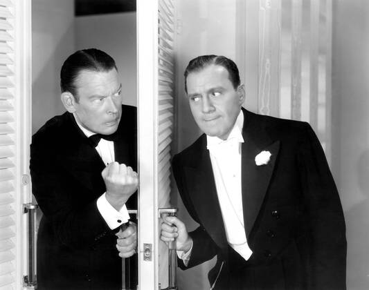 LOVE THY NEIGHBOR, Fred Allen, Jack Benny, 1940 Courtesy Everett Collection