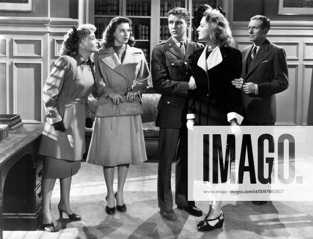 MAISIE GOES TO RENO, Ann Sothern (left), Ava Gardner (second left), Tom ...