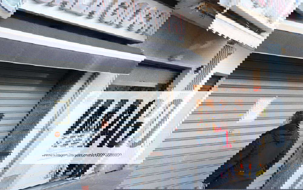 Viareggio Coronavirus, geschlossene Läden, offen BarÂ