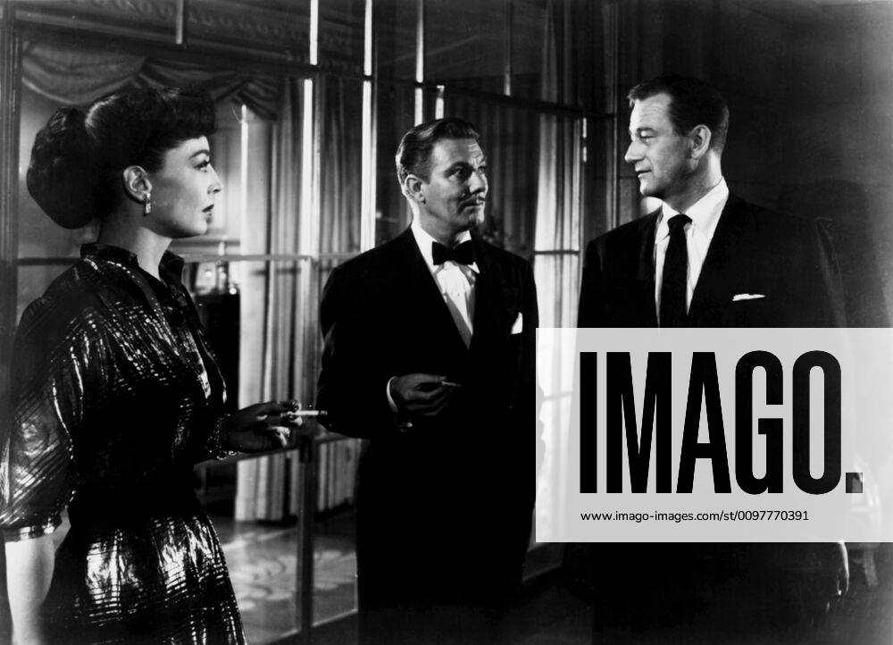 TROUBLE ALONG THE WAY, from left, Marie Windsor, Tom Helmore, John ...