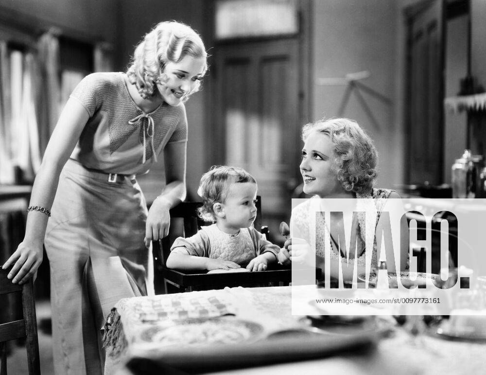 UNDER EIGHTEEN, Marian Marsh (left), Anita Page (right), 1931 Courtesy ...