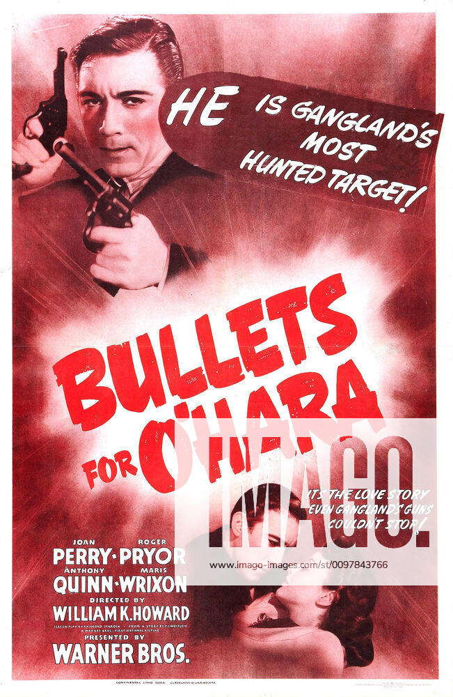 BULLETS FOR O HARA, US poster, top left: Anthony Quinn, bottom from ...