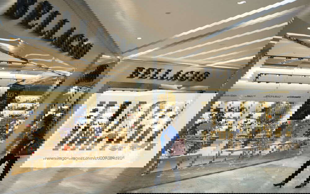 Bellagio luxury shop in Albrook Mall. Panama. With more than 500 shops