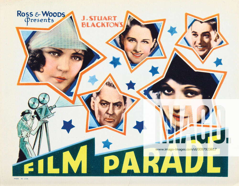 THE FILM PARADE, (aka J. STUART BLACKTON S FILM PARADE), US lobbycard ...