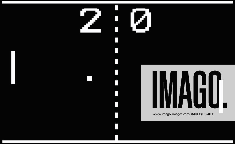 Retro Ping Pong Video Game Retro Ping Pong Video Game