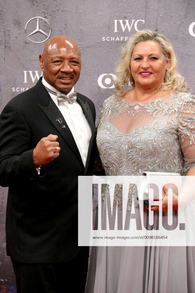 15 Marvelous Marvin Hagler and his wife Kay Guarrera at the 2020 ...