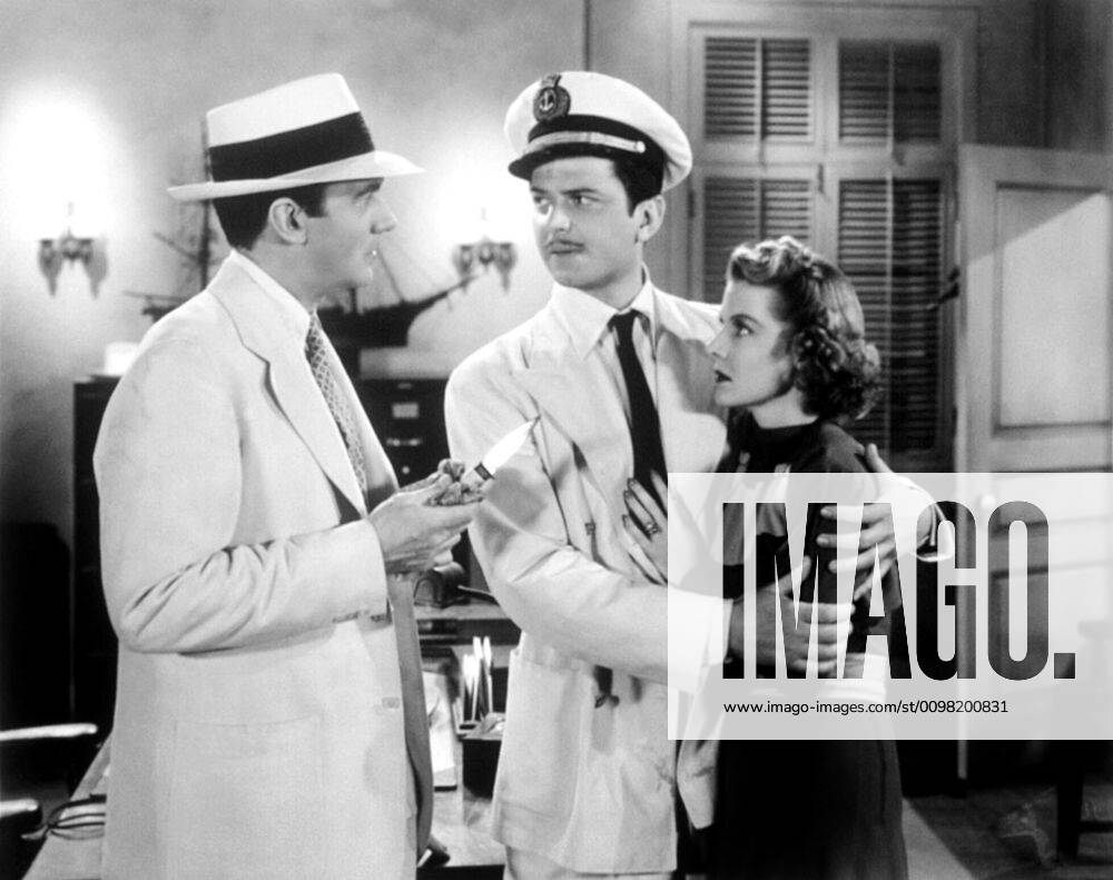 PHANTOM RAIDERS, from left: Walter Pidgeon, John Carroll, Florence Rice ...