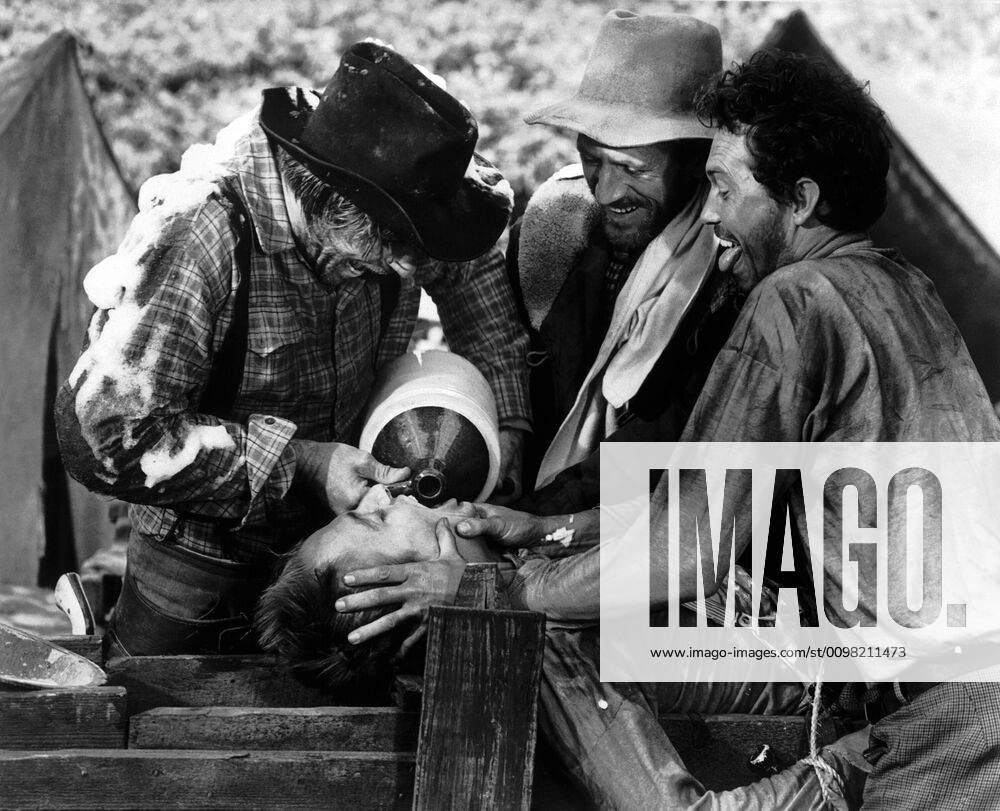 RIDE THE HIGH COUNTRY, from left: L Q Jones, John Davis Chandler, John ...