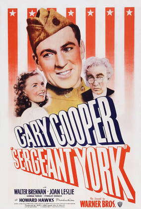 SERGEANT YORK, from left: Joan Leslie, Gary Cooper, Walter Brennan ...