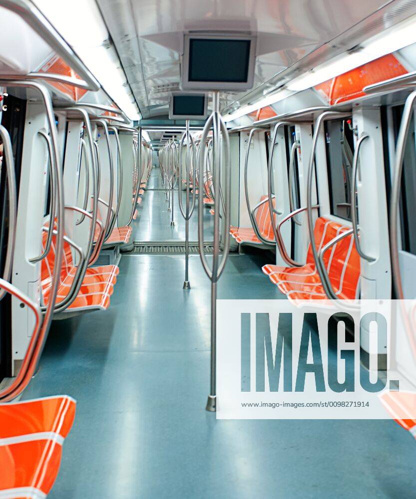 Metro, train inside metro, train
