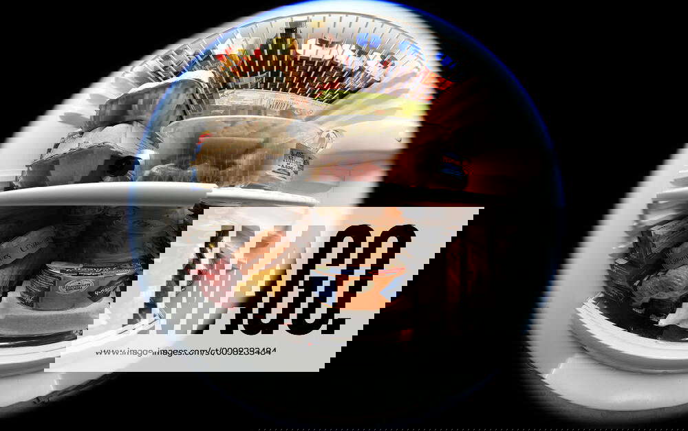 Refrigerator bulging during quarantine, domestic isolation, curfew due