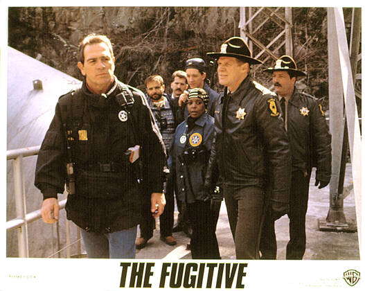 THE FUGITIVE, Tommy Lee Jones, 1993, (c) Warner Brothers courtesy ...