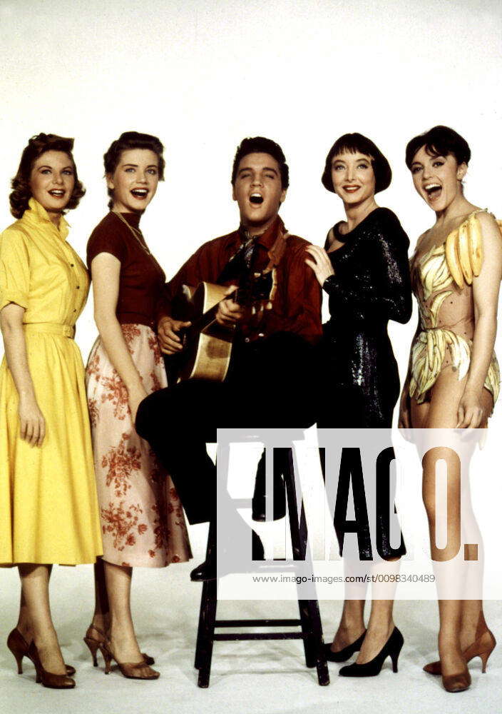 KING CREOLE, Jan Shepard, Dolores Hart, Elvis Presley, Carolyn Jones ...