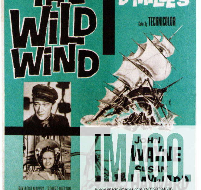 REAP THE WILD WIND, left from top: John Wayne, Susan Hayward on 1959 ...