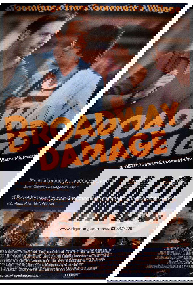 BROADWAY DAMAGE, poster, top, from left Michael Shawn Lucas, Aaron