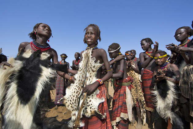 Dasanesh tribe in Ethiopia Galeb village Ethiopia