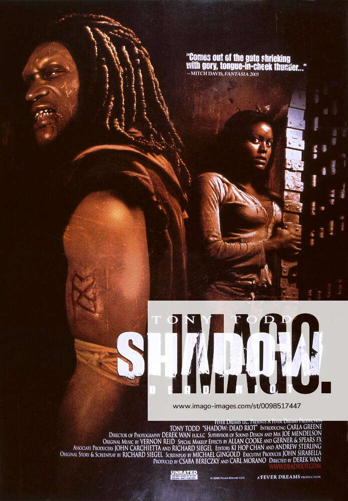 SHADOW: DEAD RIOT, US poster, from left: Tony Todd, Carla Greene, 2006 ...