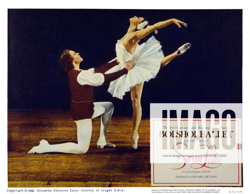 SWAN LAKE, (aka LEBESINOE PZERO), US Lobbycard, From Left: Nikolai ...